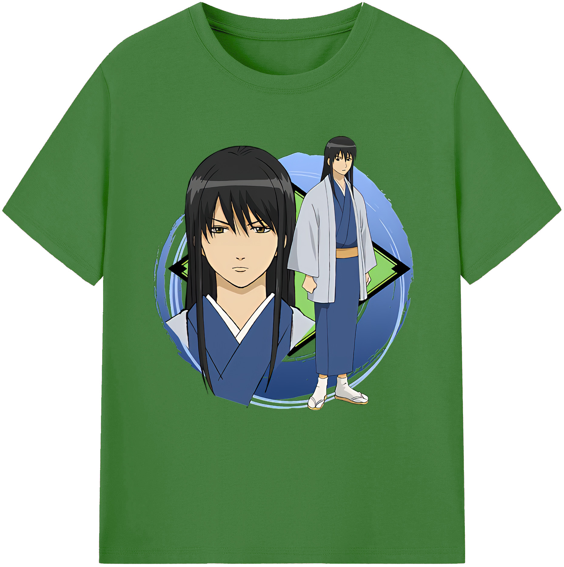（画像用） ぎんたま 坂田銀時（さかたぎんとき） 神楽 志村新八（しむら しんぱち） GINTAMA Sakata Gintoki Kagura Shimura Shinpachi レディースカジュアルプリントTシャツ（綿100％）